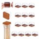 thumbnail image 1 of Uxcell 16-Pack Protectores de Suelo para Patas de Silla, Almohadillas de Silicona con Fieltro para Patas de Muebles para Suelos de Madera, 1 of 7