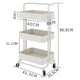 thumbnail image 4 of Organizador Con Ruedas Multifuncional Blanco blanco, 4 of 4