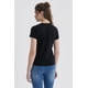 thumbnail image 3 of Polera Mujer Básica Print Negro / Rojo, 3 of 4