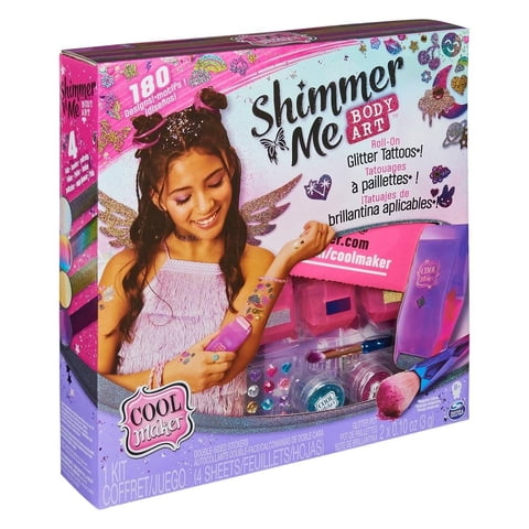 Maquillaje Spin Master Estudio Shimmer Me Body Art