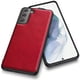 thumbnail image 1 of Premium Business Retro Style Back Cover Artificial Leather Case, Full Wrap Ultra-thin TPU Shock Absorption Fashion Anti-fingerprint, For, Samsung Galaxy S21 5G /S21 Plus + 5G/S21 Ultra 5G Phone Case, 1 of 3