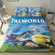 thumbnail image 1 of Palworld Conjunto de sábanas temático, trío de piezas, cómodo y amigable con la piel, diseño único, regalo de decoración para el hogar para familiares, amigos y fans, 90 cm * 190 cm, 1 of 6