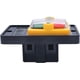 thumbnail image 5 of Interruptor pulsador impermeable de encendido/apagado, arranque y parada, bloqueo automático, estación de control de equipos mecánicos, 10 A CA 220 V/380 V KAO-10KH, 5 of 7