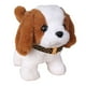 thumbnail image 5 of Juguete Eléctrico De Animales De Peluche Con Juguete De Sonido, Juguete De Peluche De Animales De Peluche Para Niño, Perro, Blanco Y Marrón, 5 of 5