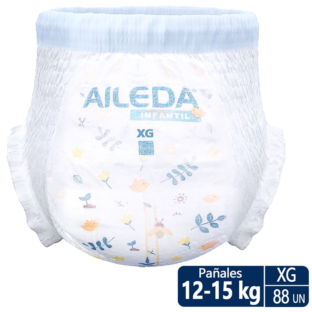 Pañales Desechables Aileda Pants Xg 88u Para 12-15kg Sin Gén