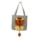 thumbnail image 1 of Transportín De Mascotas Bolsa De Transporte De Viaje Bolsa De Transporte De Gatos Para Viajar Animales Pequeños Gris Pequeño, 1 of 5