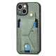 thumbnail image 2 of Funda Resistente para iPhone 14 Plus con Tarjetero y Soporte, Diseño Magnético Verde, 2 of 5