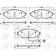 thumbnail image 1 of Pastillas Freno Para Auto Cbp12201, 1 of 4