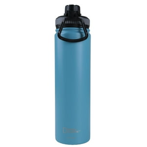 National Geographic - Botella Metálica Térmica Boca Angosta 750Ml Celeste