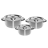 Wens - Set Bateria De Cocina 6 Piezas Acero Inoxidable 420-6Ss