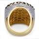 thumbnail image 4 of Sparkly Punky Rapper Anillos de Lujo a la Moda para Hombre Brillantes con Iced out Hip Hop Zirconia Cúbica Anillos para Hombre, 4 of 9