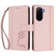 thumbnail image 3 of Funda Cartera Trébol para Xiaomi Poco M7 4G con Ranuras Tarjetas y Carga Inalámbrica Rosa, 3 of 6