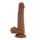 thumbnail image 4 of Consolador Realístico Piel Deslizable Tallen 220 mm Mulato, 4 of 7