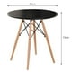thumbnail image 2 of Mesa de comedor eames redonda 80 cm Negra, 2 of 6