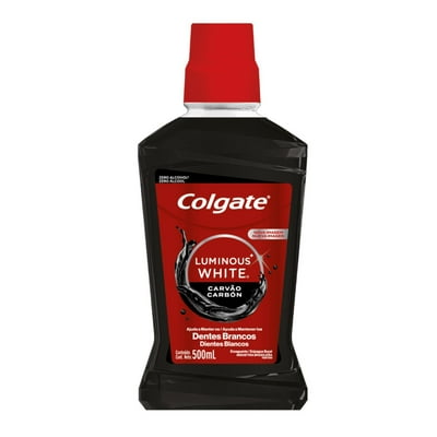 Enjuague Bucal Luminous White Carbón 500 Ml Colgate