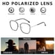 thumbnail image 4 of Gafas planas anti-luz azul modernas, sencillas y de alta gama, hechas de PC, metal y CA, 4 of 5