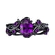 thumbnail image 4 of Anillo De Metal Para Mujer, Accesorio De Disfraz Para San Valentín, Aniversario, 1,65 Cm, 4 of 5