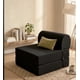thumbnail image 1 of Sofa Espuma BLACKIE NEGRO 190x75x18 full, 1 of 2