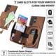 thumbnail image 2 of Funda Tipo Cartera con Correa Cruzada para Samsung Galaxy S22 Ultra Protección Contra Golpes Marrón, 2 of 5