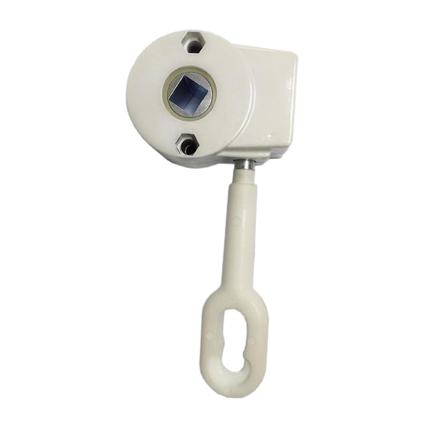 Engranaje de transmisión para toldo de dosel Herrajes para manivela de toldo Piezas para parasoles blancos de fácil montaje Accesorio para toldo para