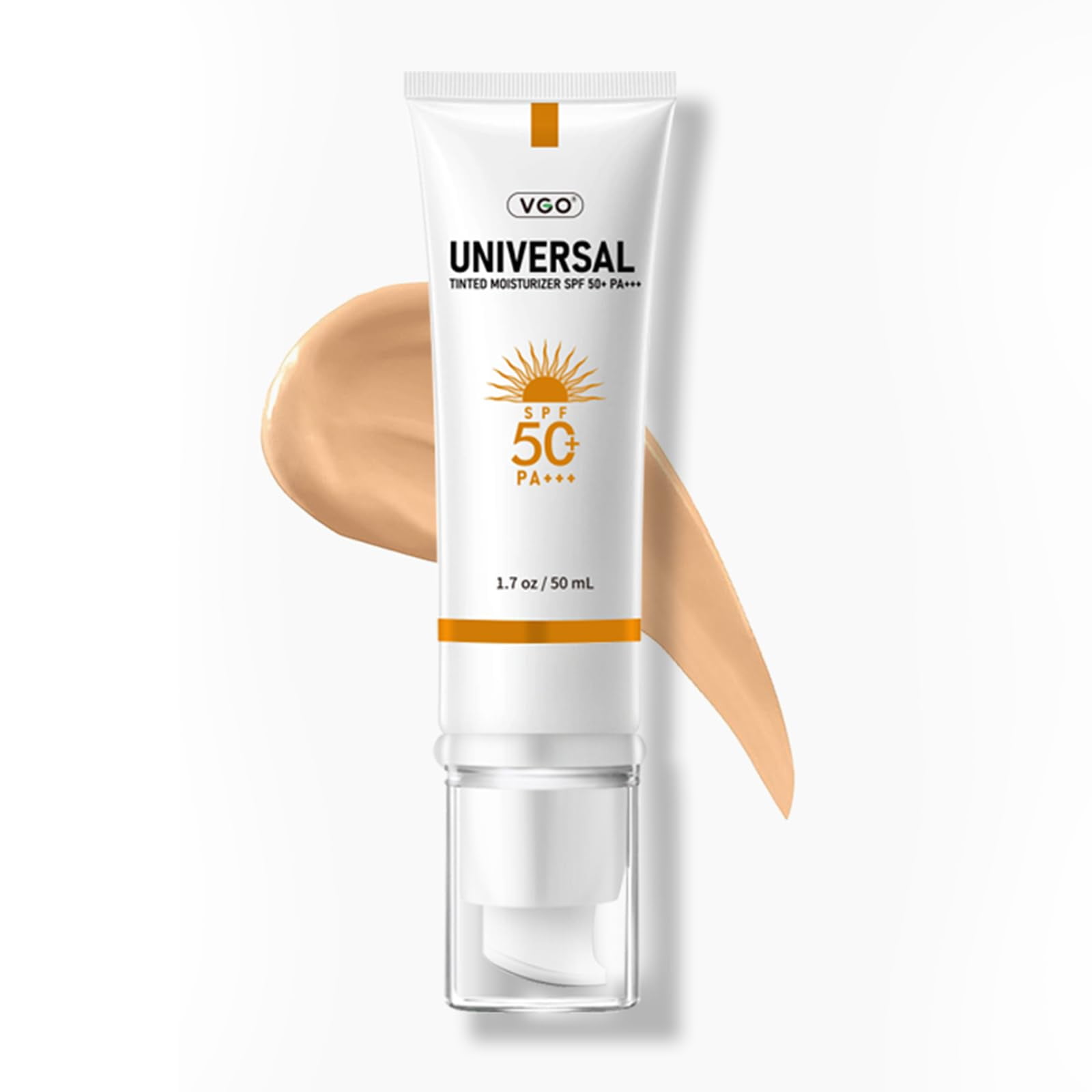 Protector Solar Vgo Tinted Sun Essence Face Spf 50 50 Ml/50 G