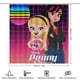 thumbnail image 2 of Penny-theme 4-Piece Shower Curtain Set with Rugs, Waterproof Bathroom Decor Set Includes Bath Mat, U-Shaped Rug, Toilet Lid Cover and Curtain with Hooks, 2 of 6
