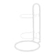 thumbnail image 1 of Estante De Bolas De 2 Niveles Para Garaje, Guardería, Hogar, Habitación, Estante De Almacenamiento De Baloncesto, Color Blanco, 1 of 3