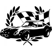 Rienda Libre Graphics - Decomural Race Car Flag Transport Ws-32576