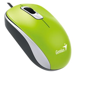 Genius - Mouse Dx110 Alámbrico Usb Verde
