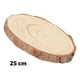 thumbnail image 2 of Bandeja Decorativa Trozo De Madera Tronco 25cm Beige, 2 of 3