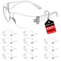 Gafas De Seguridad Bison Life Con Lente Transparente De Policarbonato, 12/Caja
