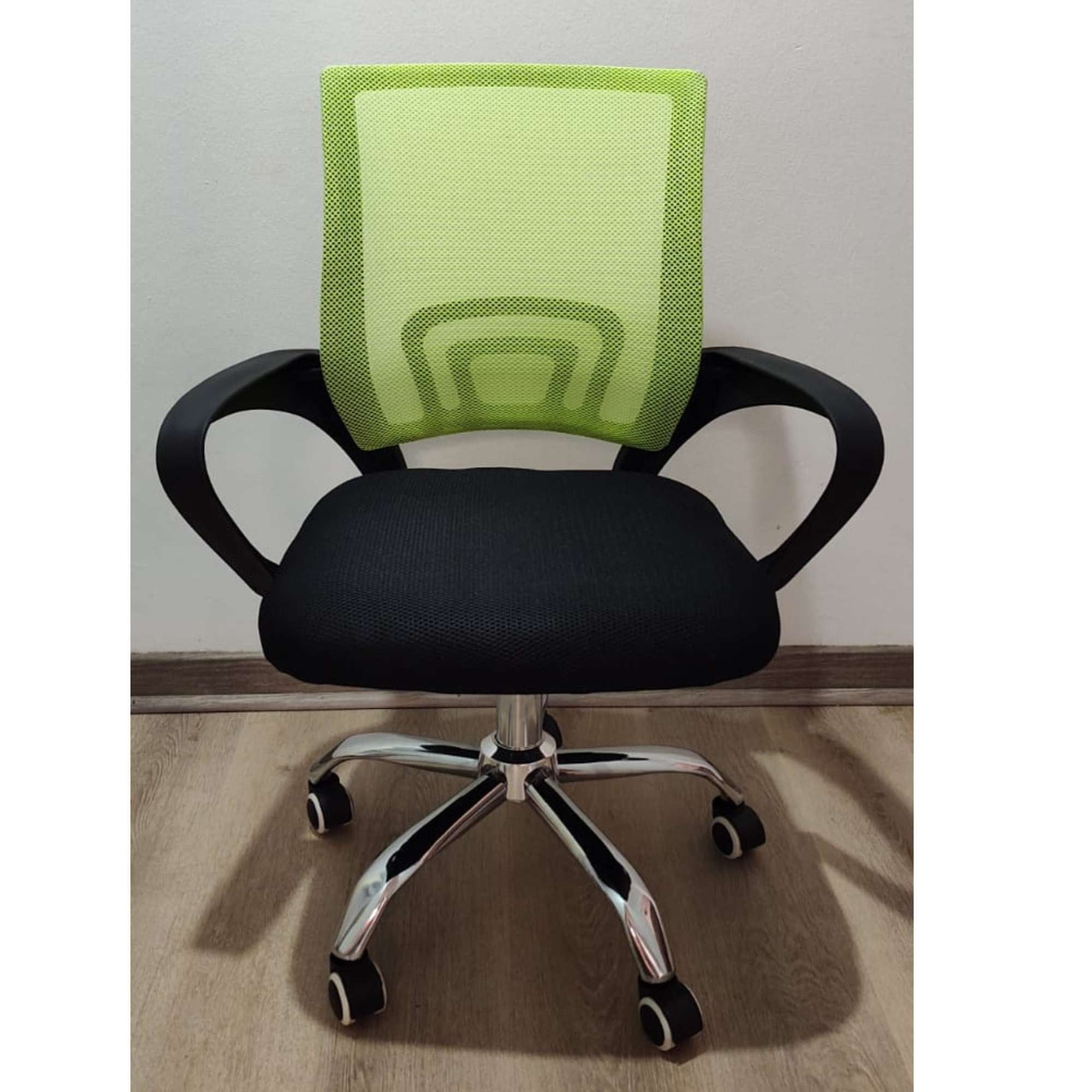 Portal Center - Silla De Oficina Ergonómica Altura Ajustable Gira 360° Verde