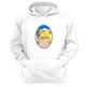 thumbnail image 1 of Polerón Canguro Candy Blanco Talla M Unisex, 1 of 3