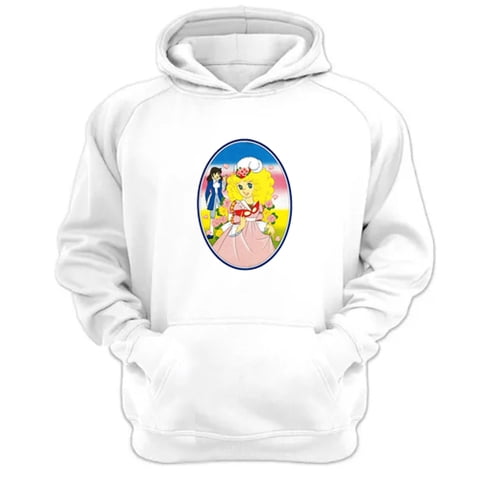 Genérico - Polerón Canguro Candy Blanco Talla S Unisex