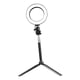 thumbnail image 1 of Luz De Relleno De Cámara De Luz De Anillo LED Regulable De 7 Pulgadas Con Trípode Y Palo Para Selfie, 1 of 5