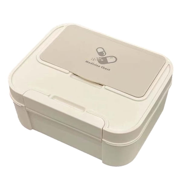 Caja de almacenamiento de papelería, organizador de escritorio, caja de almacenamiento escolar portátil Simple, estuche de almacenamiento de cosmético