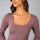 thumbnail image 2 of Camiseta M/Larga Cuello Cuadrado Flores Mujer 4070-272, 2 of 2