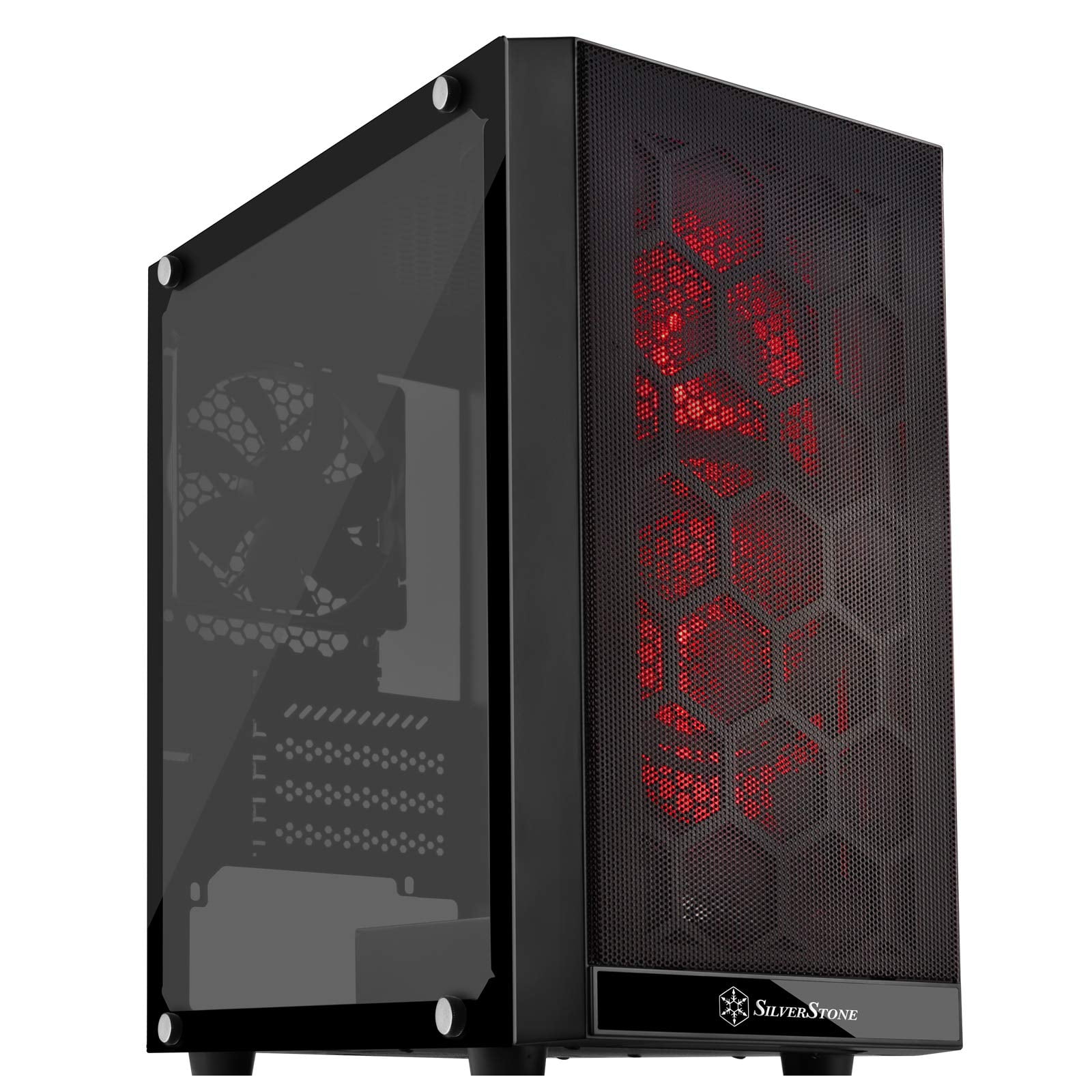 Carcasa Para Ordenador Silverstone Sst-ps15b-rgb Micro-atx Con Ventiladores Rgb
