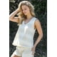 thumbnail image 5 of Conjunto de Top sin Mangas y Shorts de Punto a Rayas, 5 of 5