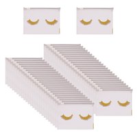 Magideal - Bolsas De Pestañas Versátiles, 50 Uds., Portátil, Vacías, Impermeables, Transparentes, Con Cremallera, Para Artículos Diversos, Suministros Para , 15Cmx10Cm