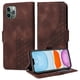 thumbnail image 3 of Carcasa FOXDOCK iPhone 11 Pro Max de cuero PU, diseño acolchado clásico, protección contra caídas y rayones, 3 of 5