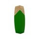 thumbnail image 1 of Decoración Hogar Jarrón 10X8X36 cm Dis2 Bambu, 1 of 1