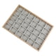 thumbnail image 3 of Bandejas de Accesorios de Madera para Mujeres REGALWOVEN con Divisores Removibles, Organizador de Accesorios Cajón Marrón Claro Bandeja de 30 Compartimentos, 3 of 7