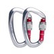 thumbnail image 1 of Monta?ismo Material Escalada Mosquetón Tornillo Bloqueo 25KN Gris, 1 of 5