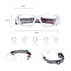 thumbnail image 2 of Gafas protectoras para niños, fútbol, baloncesto y fútbol, 2 of 6