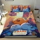 thumbnail image 1 of We Bare Bears Conjunto de sábanas temático, trío de piezas, cómodo y amigable con la piel, diseño único, regalo de decoración para el hogar para familiares, amigos y fans,173X218cm, 1 of 6