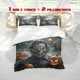 thumbnail image 1 of 3pcs Halloween Printed Three Piece bedding Soft Duvet Cover And Two Pillowcases, 1 of 5