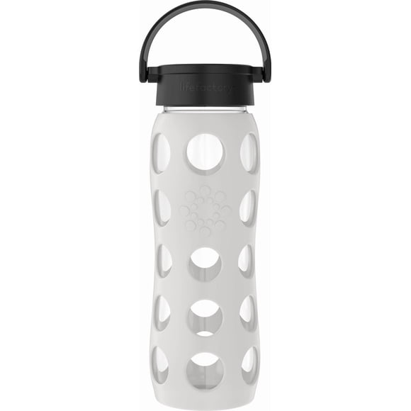 Botella Lifefactory 620 ml Gris Piedra con Tapón Chug