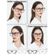 thumbnail image 2 of Gafas de Lectura AEZUNI Oversize Cuadradas Demi 6.00, 2 of 8