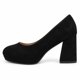 thumbnail image 5 of Zapato de Mujer Formal Gamuza Taco Cuadrado 8cm, 5 of 9
